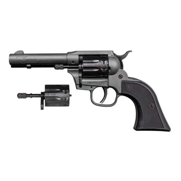 Picture of  Diamondback Db0500a051 Sidekick  22 Lr/22 Mag 9 Shot, 4.50" Dark Gray Cerakote Steel Barrel & Cylinder, Dark Gray Cerakote Zinc Alloy Frame, Black Polymer Grip, Hammer Safety, Exposed Hammer 810035755352