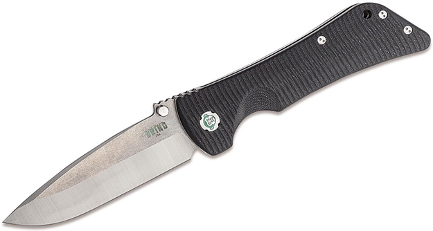 Picture of  Southern Grind Sg03030001 Bad Monkey  4" Folding Drop Point Plain Satin 14C28n Steel Blade, 5.25" Black G10 Handle, Includes Pocket Clip 814660020120