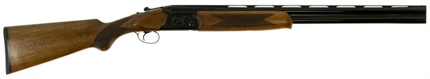 Picture of Dickinson Oahntr OA Over/Under 12 Gauge 26" 3" Wood Stk Black/White Aluminum Alloy Rcvr