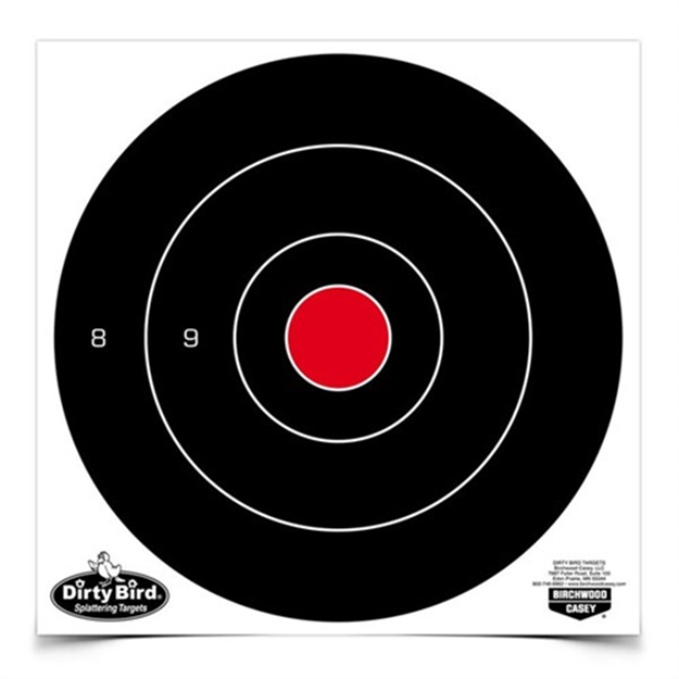 Picture of Dirty Bird 8'' Bull's-Eye Target 200 Sheet Pack N/A -