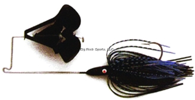 Picture of Dixie Dancer Lures X-2 Buzz Bait, 3/8 Oz, Blue/Fish Scale