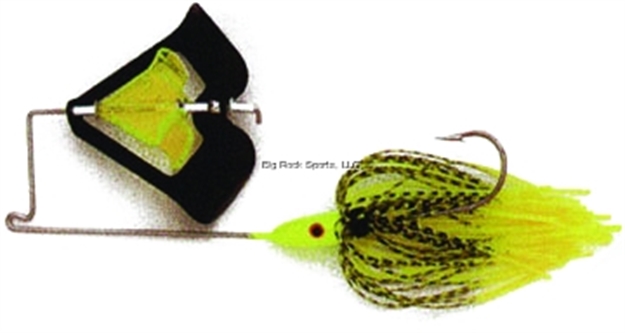 Picture of Dixie Dancer Lures X-2 Buzz Bait, 3/8 Oz, Chartreuse/Fish Scale