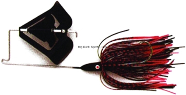 Picture of Dixie Dancer Lures X-2 Buzz Bait, 3/8 Oz, Red/Fish Scale