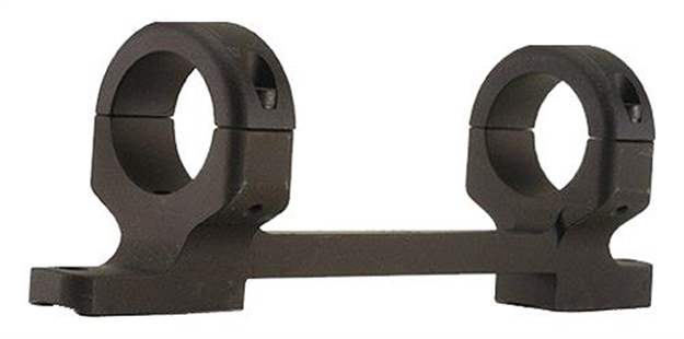 Picture of  Dnz 12500 Game Reaper Scope Mount/Ring Combo Matte Black 1" Tube, Fits Browning A-Bolt/A-Bolt II Long Action Rifle, High Rings