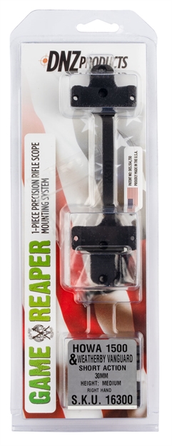 Picture of  Dnz 16300 Game Reaper-Howa Scope Mount/Ring Combo Matte Black 30Mm 879956004000