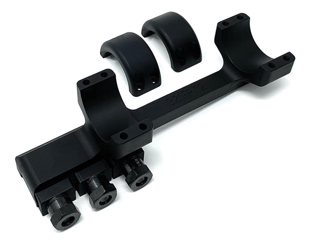 Picture of  Dnz 321Fpt2 Freedom Reaper Forward Picatinny Rail-20Moa Scope Mount/Ring Combo Matte Black