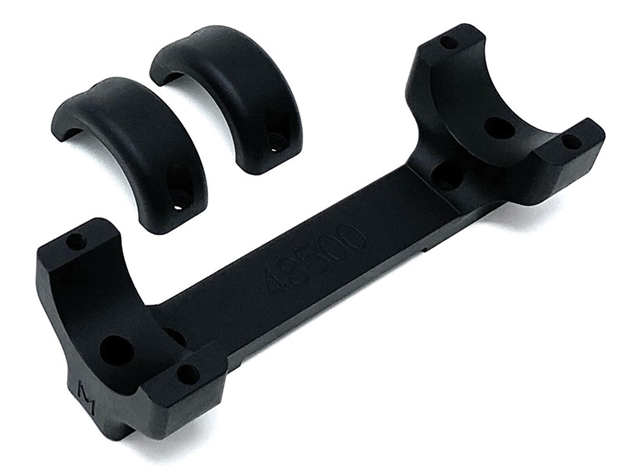Picture of  Dnz 48500 Game Reaper Scope Mount/Ring Combo Matte Black 1" Tube, Fits Browning Blr Short Action Rifle, Medium Rings