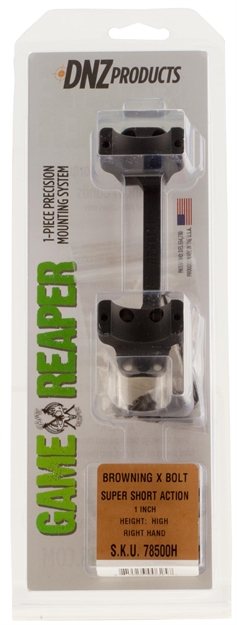 Picture of Dnz 78500H 1-Pc Base & Ring Combo For Browning X Bolt Blk Finish