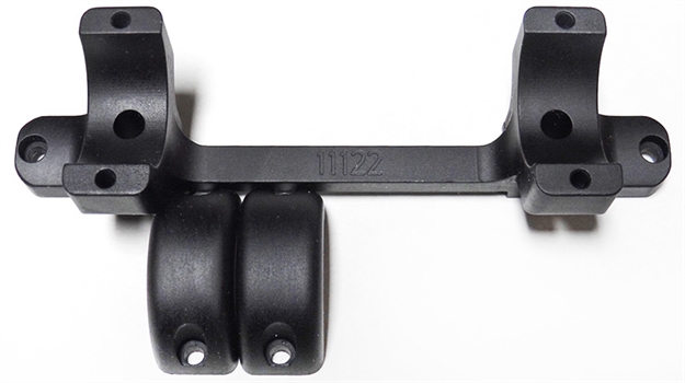 Picture of  Dnz 11121 Game Reaper Scope Mount/Ring Combo Matte Black 1" Tube Fits Tca Venture/Compass Short Action Rifle, Medium Rings