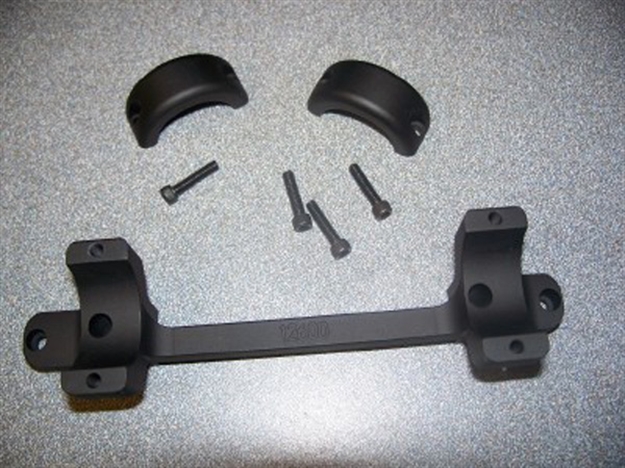 Picture of Dnz Game Reaper 1-Piece Scope Mount & Rings,Remington 700-Short Action-High Mount-Black,1" Tube, 16700 879956000101