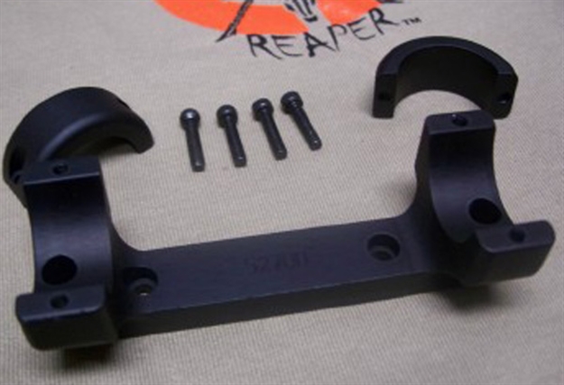 Picture of Dnz Game Reaper 1-Piece Scope Mount & Rings,Remington 7400-7600-7615-750-Med. Mount-Black,1" Tube, 52700