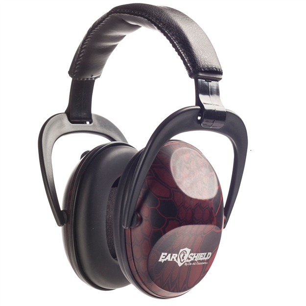 Picture of DO All Outdoors Earshield Passive Muff Kryptek Typhon/Red