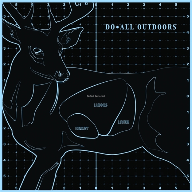 Picture of DO All Traps Accublue Splatter Target 12X12" Deer 5Pk