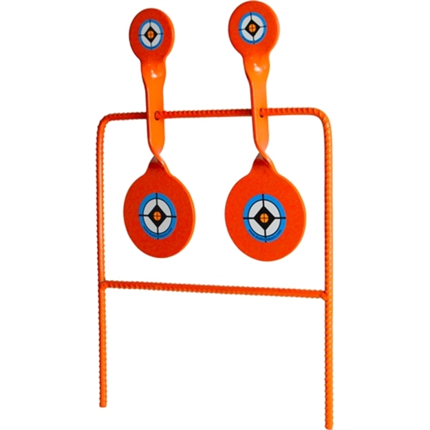 Picture of DO All Traps Steel Target Reactive .22 Double Spinner Rebar SPH815