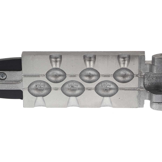 Picture of Do-It Egg Sinker Mold Assorted   Eg6l2