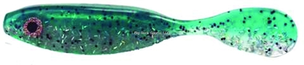 Picture of Doa C.A.L. Airhead Swimbait, 5", Holographic Glitter/Green Back, Suspending, 6/Pack
