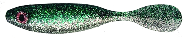 Picture of Doa C.A.L. Airhead Swimbait, 5", Teal Ice, Suspending, 6/Pack