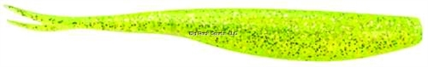 Picture of Doa C.A.L. Jerk Bait, 4", Chartreuse/Silver Glitter, 12/Pack