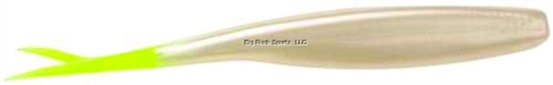 Picture of Doa C.A.L. Jerk Bait, 4", Pearl/Chartreuse Tail, 12/Pack