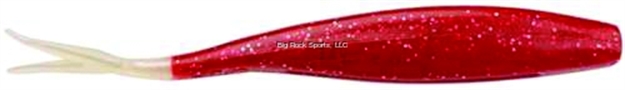 Picture of Doa C.A.L. Jerk Bait, 4", Red/Silver/White Tail, 12/Pack