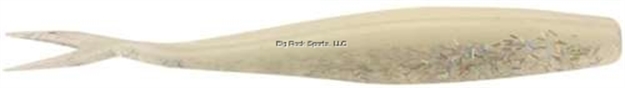 Picture of Doa C.A.L. Jerk Bait, 5 1/2", Glow/Holographic Flake Belly, 12/Pack