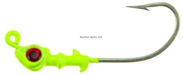 Picture of Doa C.A.L. Jig Head, 1/8 Oz, Red/Gold Eye, 3/Pack