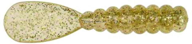 Picture of Doa C.A.L. Paddle Tail Grub, 3", Gold Glitter, 12/Pack