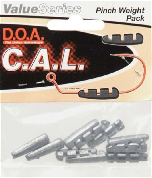 Picture of Doa C.A.L. Pinch Weight, 1/8 Oz, Natural, 8/Pack