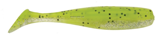 Picture of Doa C.A.L. Shad Tail, 3", Greene, 12/Pack