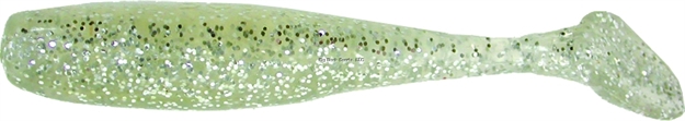 Picture of Doa C.A.L. Shad Tail, 3", Silver Glitter, 12/Pack