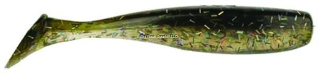 Picture of Doa C.A.L. Shad Tail, 3", Watermelon/Clear/Holographic, 50/Pack