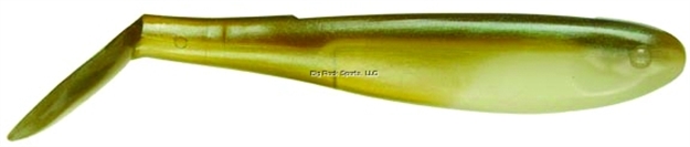 Picture of Doa C.A.L. Shad Tail, 4", 1/2 Oz, Arkansas Glow, 6/Pack