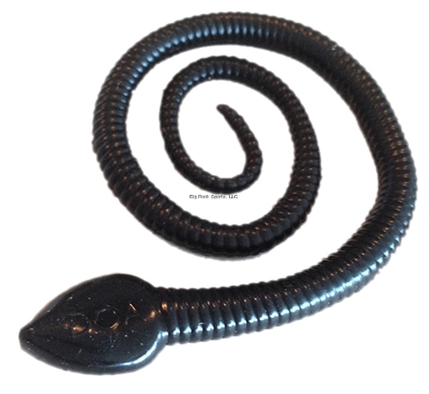 Picture of Doa C.A.L. Sna-Koil Worm 12" - 6 Pack - Black