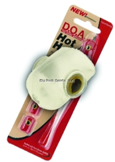 Picture of Doa Hot Head, Near Clear, Single Hook, 5 Per Pack, Includes And Hook, 5/Pack