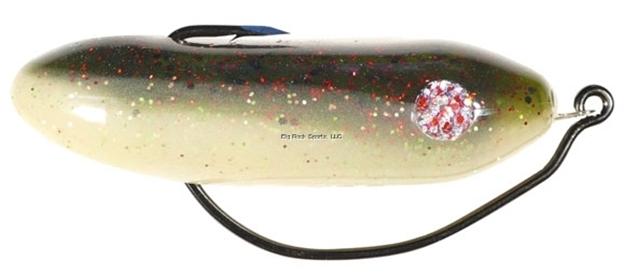 Picture of Doa Pt-7 Weedless Topwater Soft Bait, 3", 5/8 Oz,  - 2Pk - Glowdini