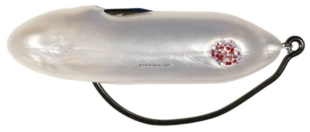 Picture of Doa Pt-7 Weedless Topwater Soft Bait, 3", 5/8 Oz,  - 2Pk - Pearl