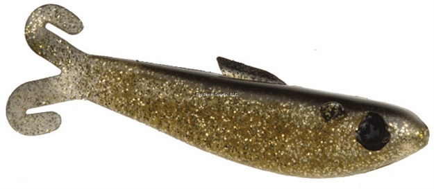 Picture of Doa Shallow Bait Buster, 4", 5/8 Oz, Gold Glitter/Black Back, Sinking