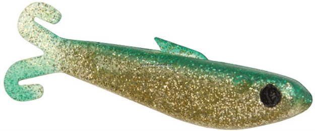 Picture of Doa Shallow Bait Buster, 4", 5/8 Oz, Gold Glitter/Green Back, Sinking