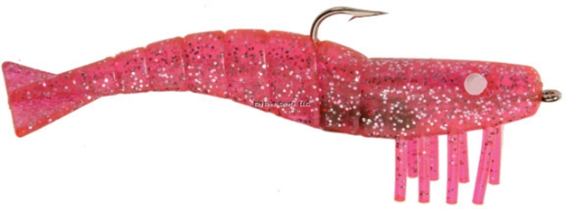 Picture of Doa Shrimp Lure, 3", 1/4 Oz, Pink/Silver Glitter, 1/Pack