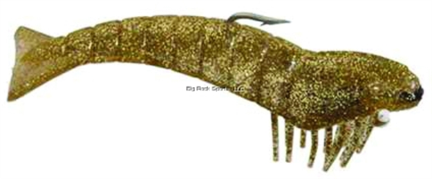 Picture of Doa Shrimp Lure, 6", 1 1/4 Oz, Gold Glitter, 1/Pack