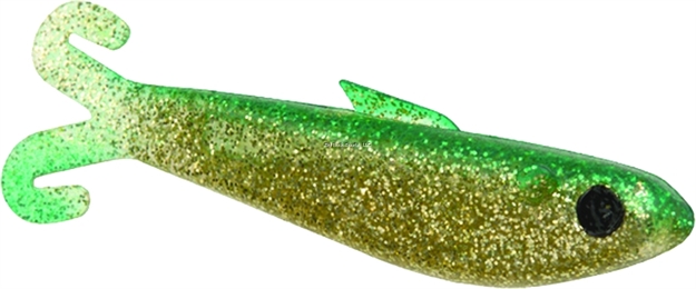 Picture of Doa Trolling Bait Buster, 4", 1 Oz, Gold Glitter/Green Back
