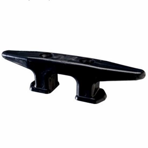 Picture of Dock Edge Cleat Hdpe Econo Blk 6"