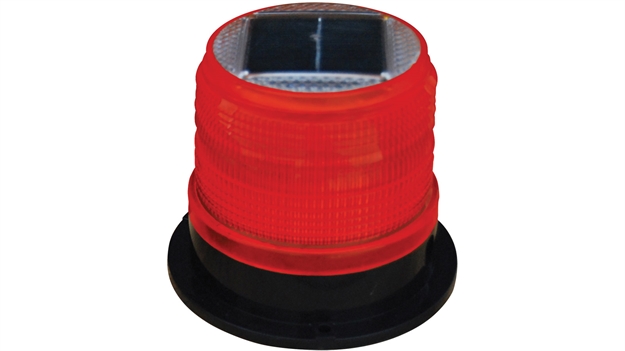Picture of Dock Edge Light Solar Marker Red
