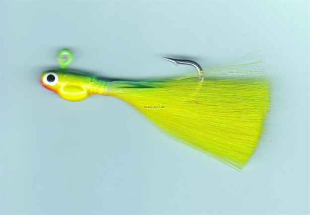 Picture of Dons Jigs Pot Bellie Jig, 3/8 Oz, Glitter Tail/Pink Head