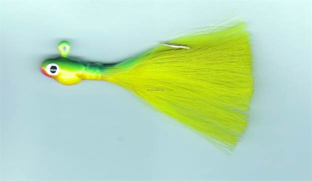 Picture of Dons Jigs Pot Bellie Jig, 3/8 Oz, Hair Pink Tail/Pink Head