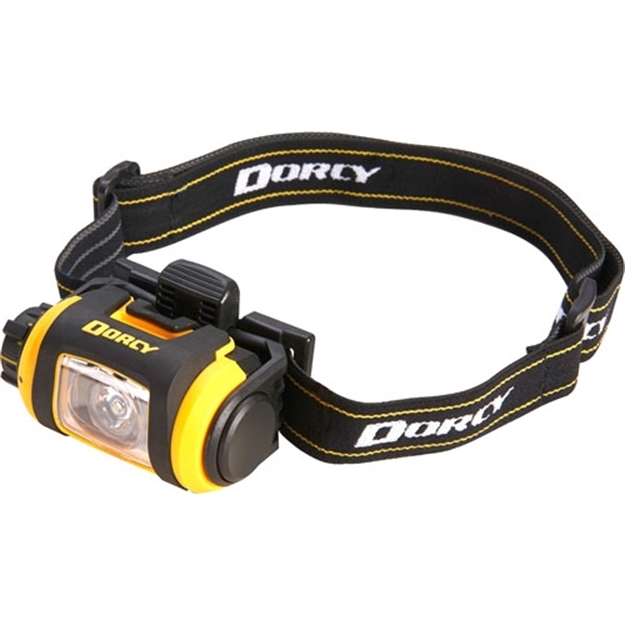 Picture of Dorcy 200 Lumen 2Aa Pro Series Headlight Yellow Adjustable<