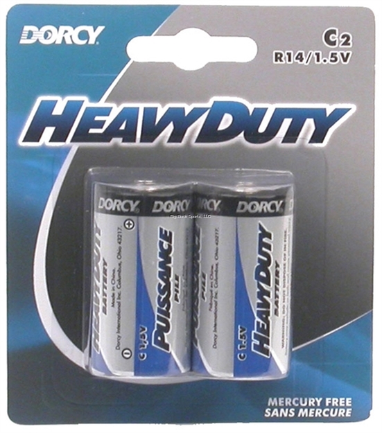 Picture of Dorcy Heavy Duty C Batteries 2-Pack