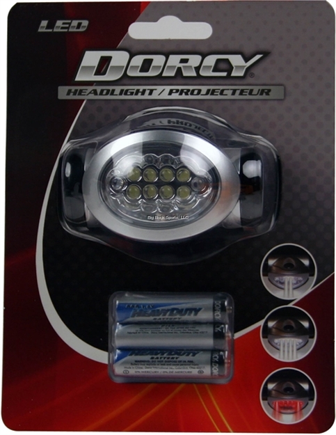 Picture of Dorcy Led Headlight,8 Hours OF Run Time, 8 Super Bright Leds, Comfortable Wear
