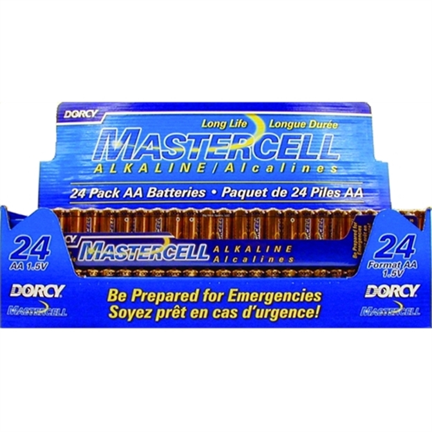 Picture of Dorcy Mastercell AA Alkaline Batteries 24-Pack