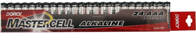 Picture of Dorcy Mastercell Aaa Alkaline Batteries IN 24-Pack Pdq